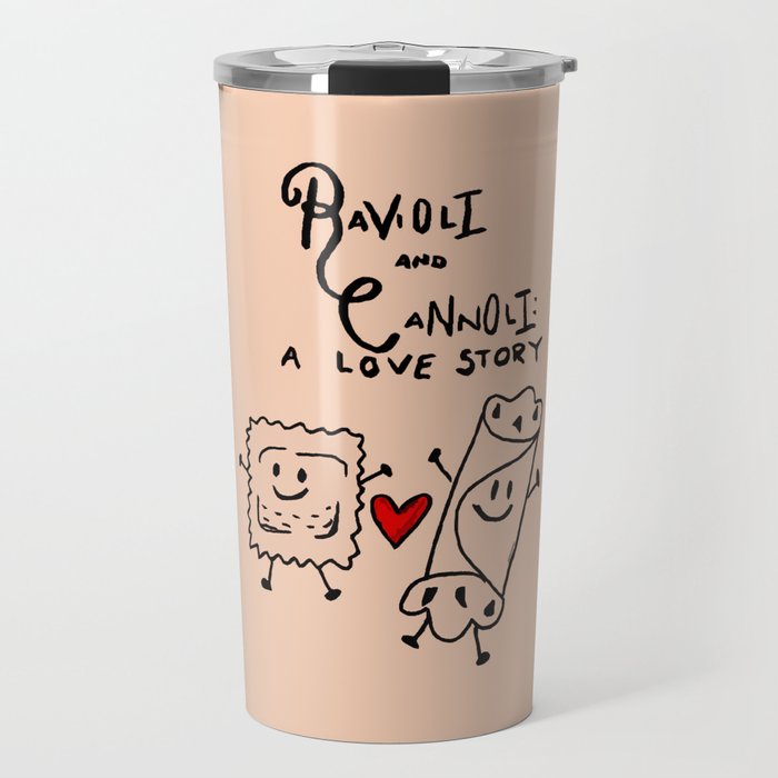 Ravioli Loves Cannoli Travel Mug