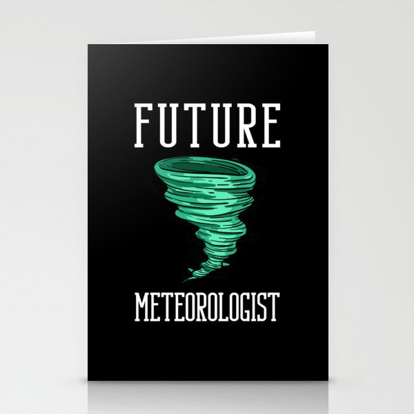Tornado Twister Storm Chasing Meteorologist Stationery Cards