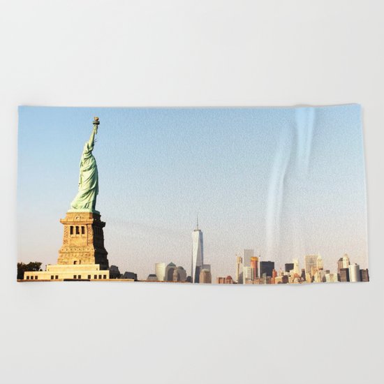 New York City Beach Towel