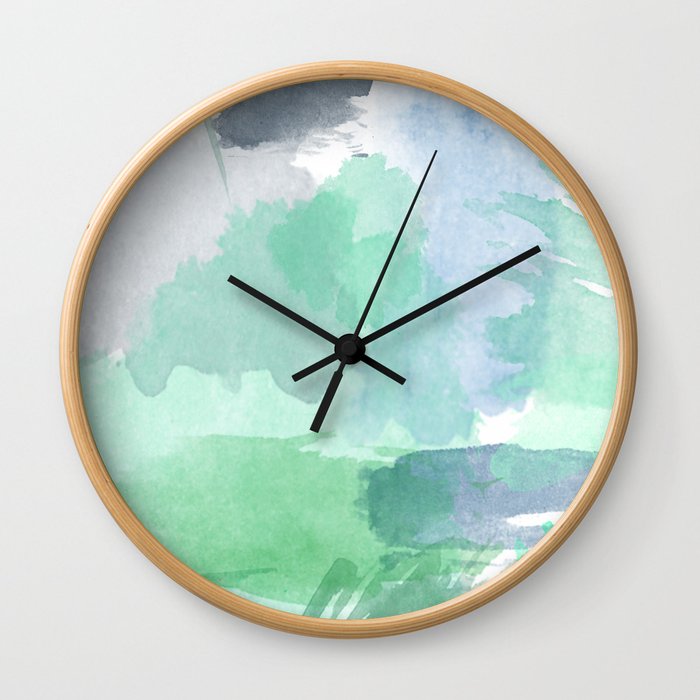 Seafoam Wall Clock
