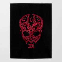 Sith Swirls Poster
