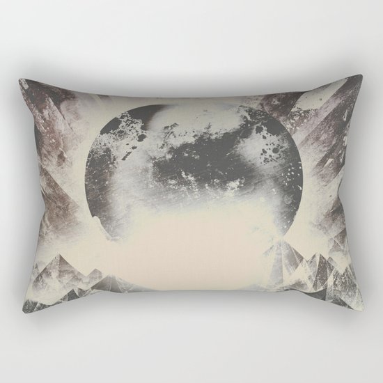 New day new mountains to climb Rectangular Pillow