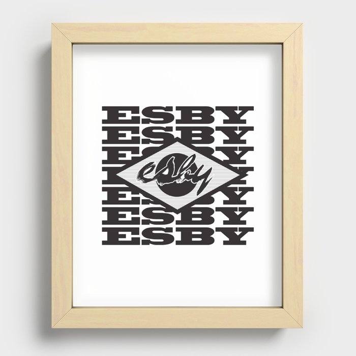 EYE OF ESBY Recessed Framed Print
