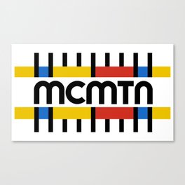 MCMTN Logo Canvas Print