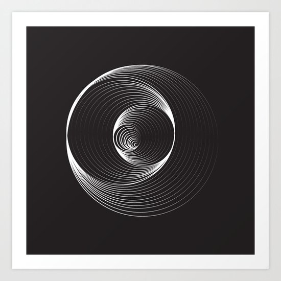 Black Hole - Small Art Print
