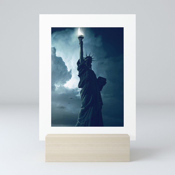 Statue of Liberty 2056 Mini Art Print
