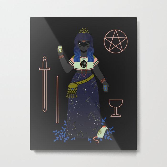 Witch Series: Tarot Cards Metal Print