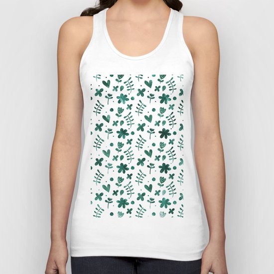 Colorful Lovely Pattern VII Unisex Tank Top
