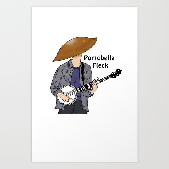 PortoBella Fleck Art Print