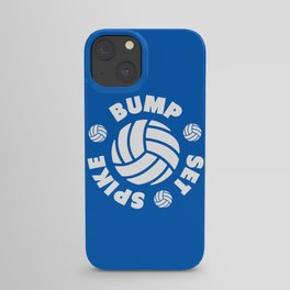 Bump Set Spike Volleyball iPhone Case