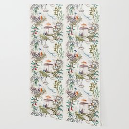 Enchanted Forest Chinoiserie Wallpaper