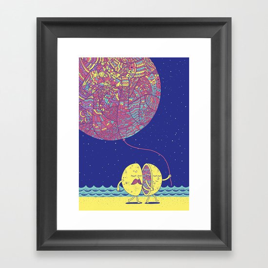 Better Half A Framed Art Print