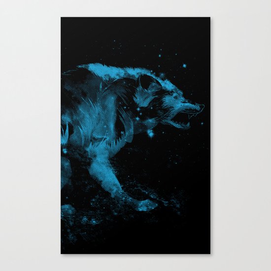 the watcher Canvas Print