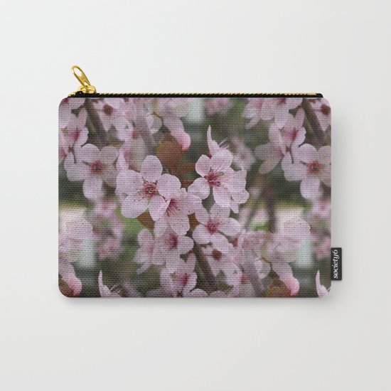 Cherry Plum Blossoms Carry-All Pouch
