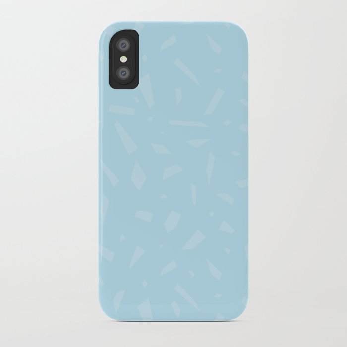 Blue Shape iPhone Case