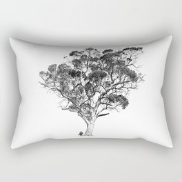 Tree and Gangster Rectangular Pillow