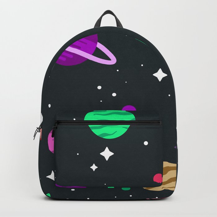 space pattern Backpack