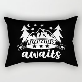 Adventure Awaits Rectangular Pillow