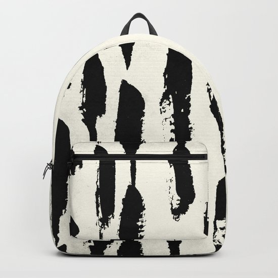 Tribal Paint Stripes Backpack