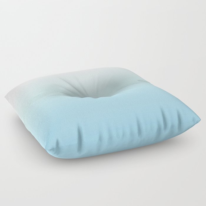 PASTEL BLUE GRADIENT Floor Pillow