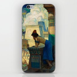 The Boy, Moses, 1928 by Newell Convers Wyeth iPhone Skin