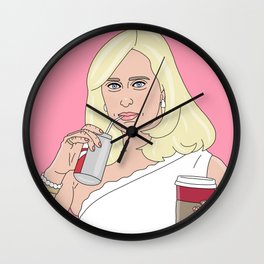 Sonja from Real Housewives of New York Wall Clock