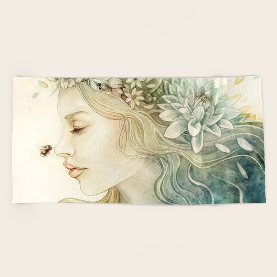 Teresa Beach Towel