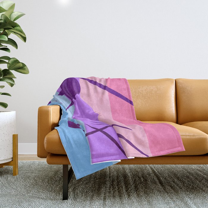 Catgender Flag Throw Blanket