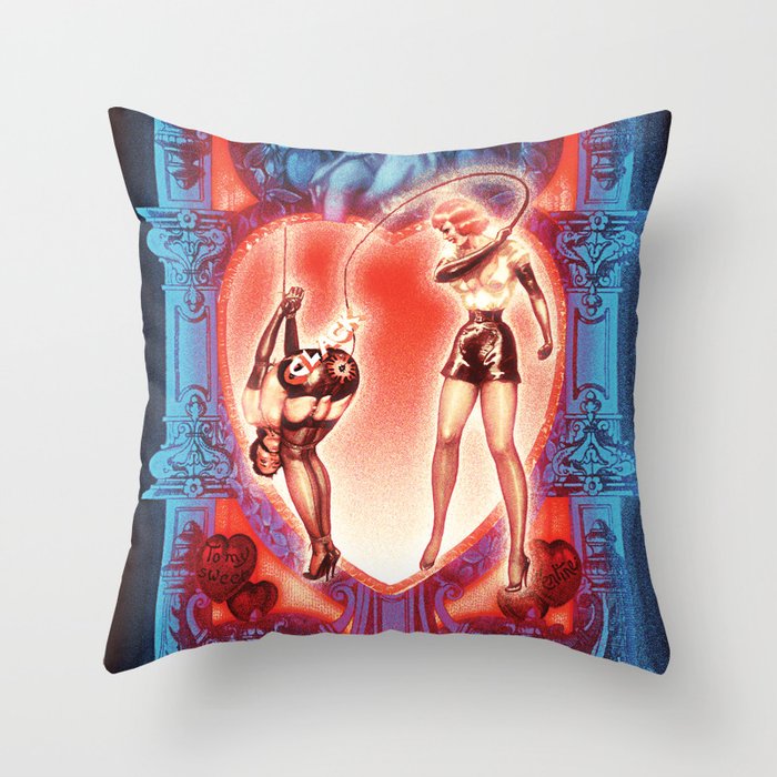 Violentine Throw Pillow