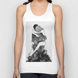I find peace in your hug (E). Tank Top
