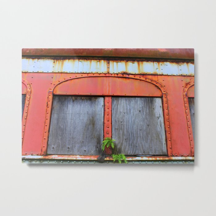 All Boarded up Metal Print