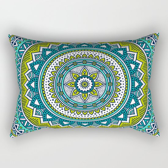 Hippie Mandala 2 Rectangular Pillow