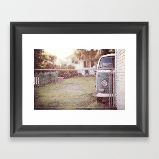 staying home Framed Art Print