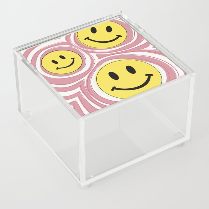 smiley groove Acrylic Box