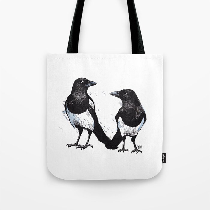 Magpies Tote Bag