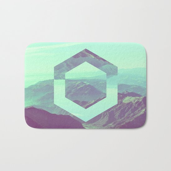 Reflection of Self V2 #society6 #decor #buyart #tech #style #lifestyle #fashion #art Bath Mat