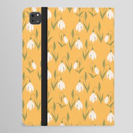 Snowdrop Yellow iPad Folio Case