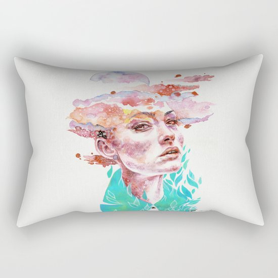 I Came to Earth to Haunt You Rectangular Pillow