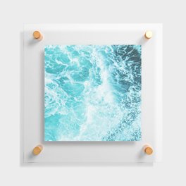 Perfect Sea Waves Floating Acrylic Print