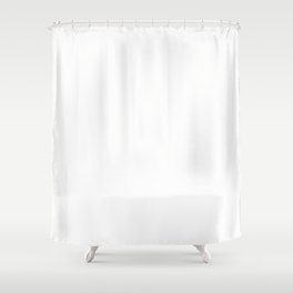 White Jasminoides Shower Curtain