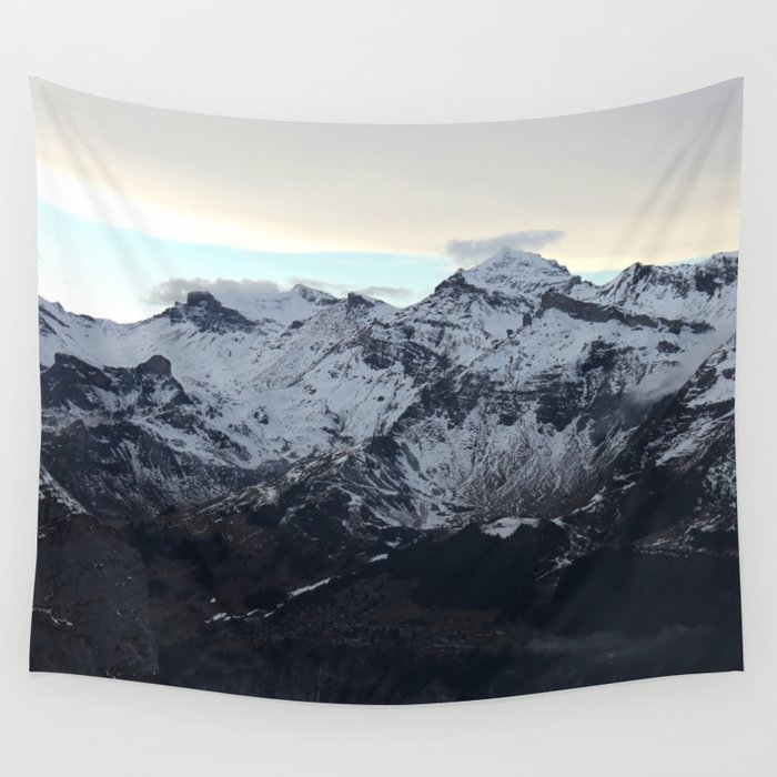 Swiss View Wall Tapestry