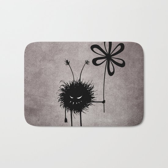 Evil Flower Bug Bath Mat
