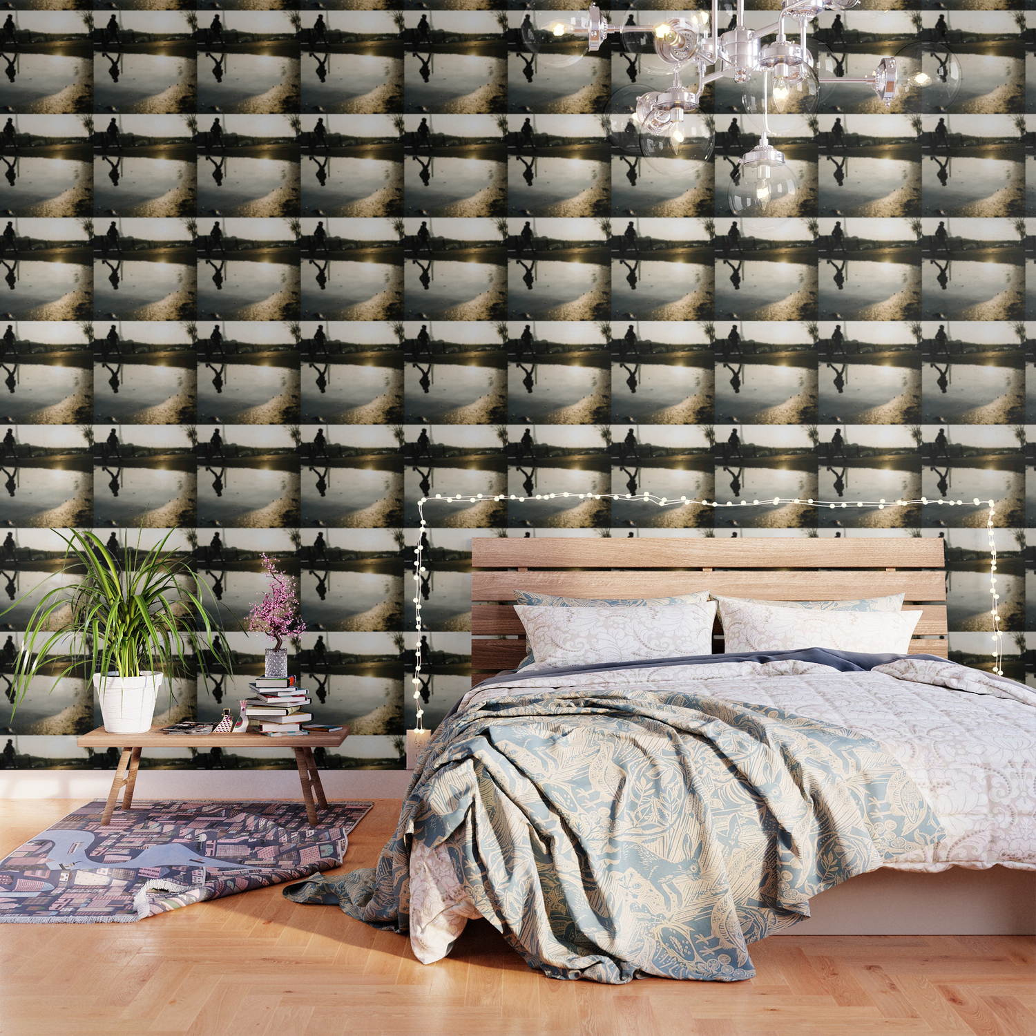 Parisian Shadows Wallpaper By Moriahbz Society6