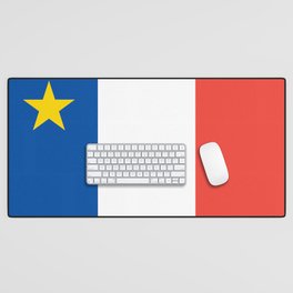 Flag of Acadia French Colony Desk Mat
