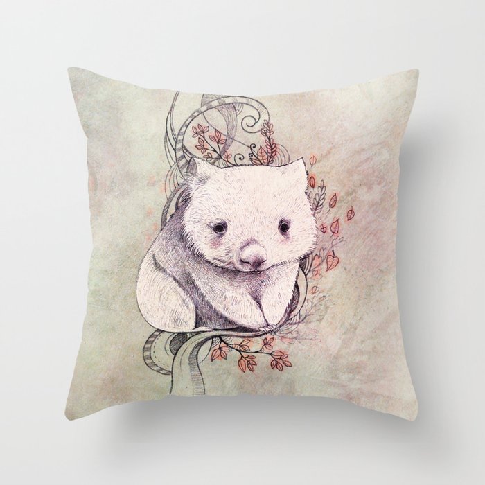 wombat pillow case