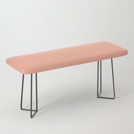 Simply Sweet Peach Coral Bench