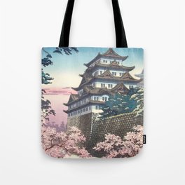 Nagoya Castle 1937 by Tsuchiya Koitsu Edo Period Japanese Tote Bag