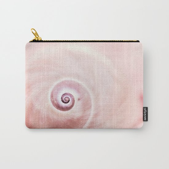 Dream of last summer II - Snail Shell in pink Carry-All Pouch