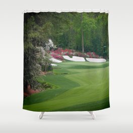 Augusta Amen Corner Golf Shower Curtain