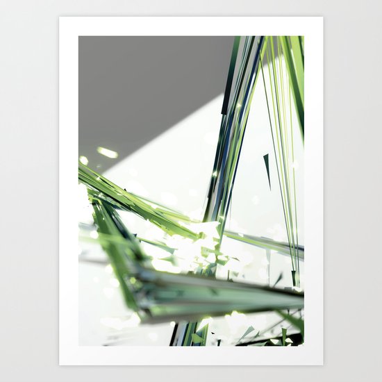 Untamed Ricochet Art Print